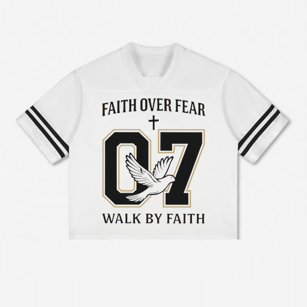 Walk By Faith Jersey - White