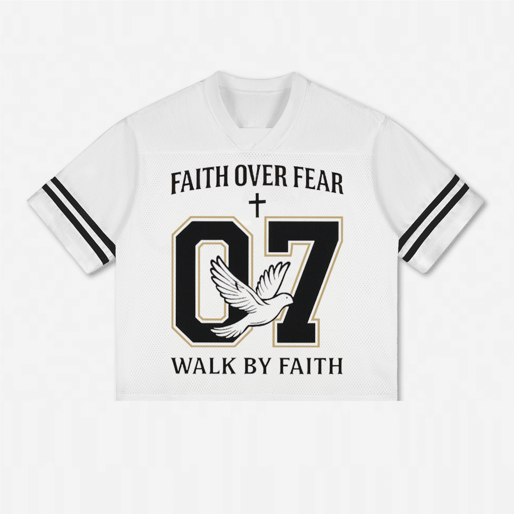 Walk By Faith Jersey - White