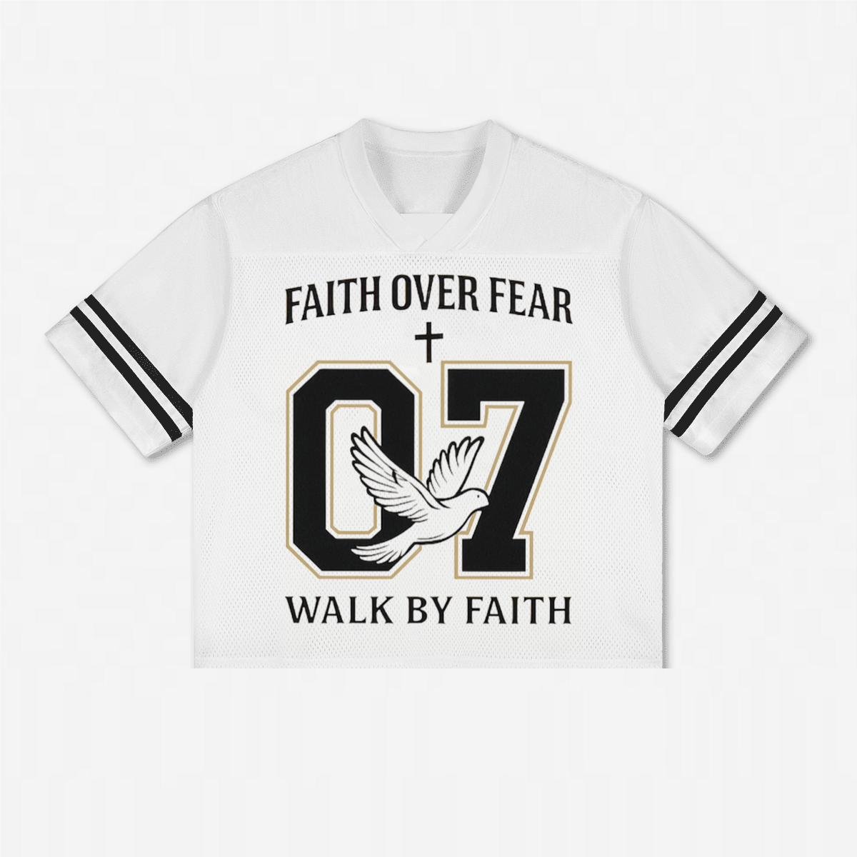 Walk By Faith Jersey - White