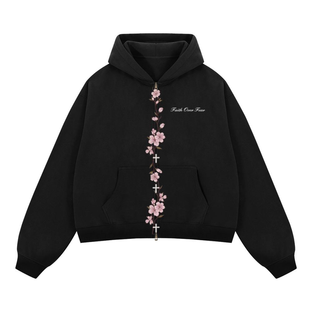 Saved By Grace Zip Up