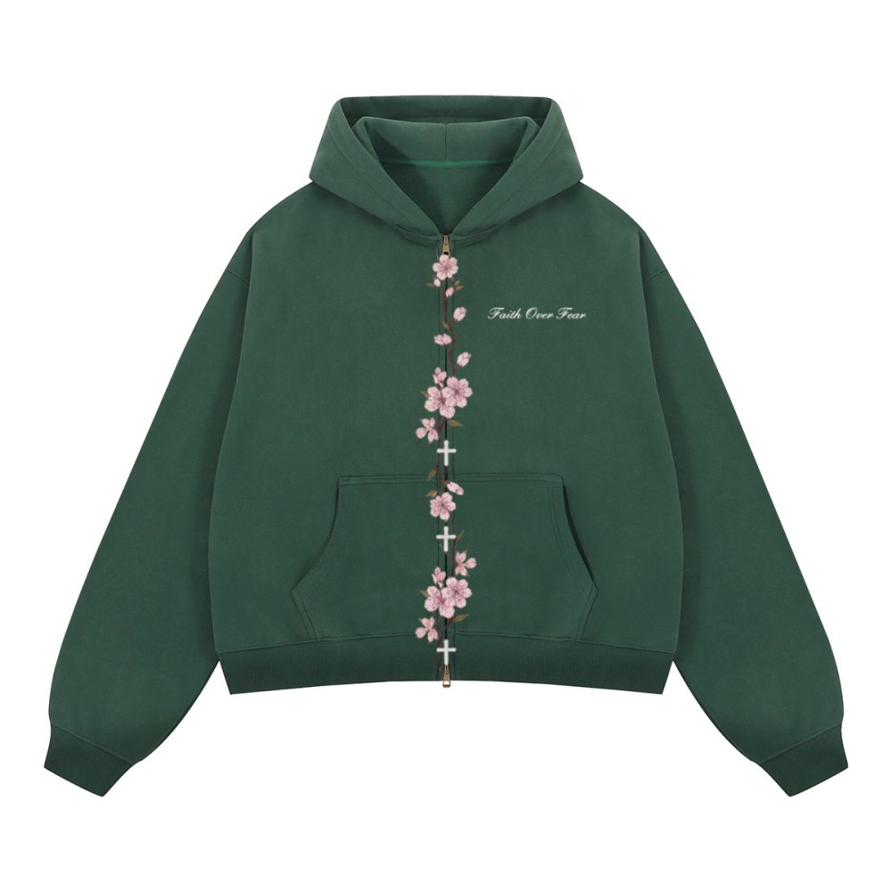 Saved By Grace Zip Up