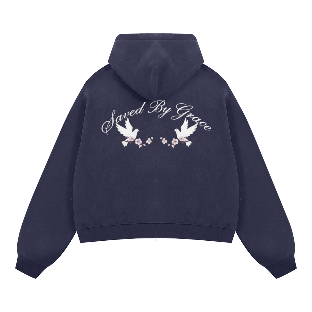 Saved By Grace Zip-Up