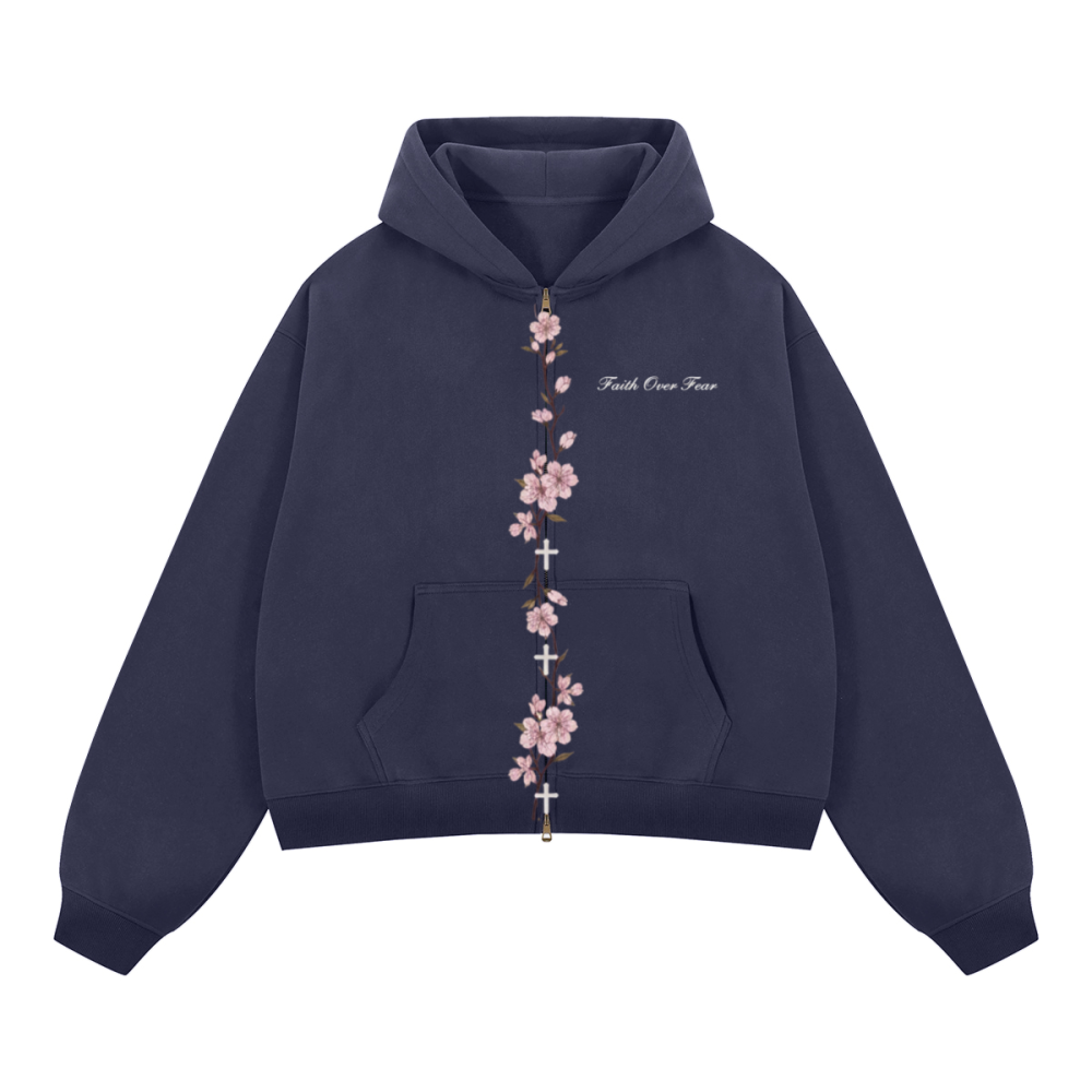 Saved By Grace Zip Up