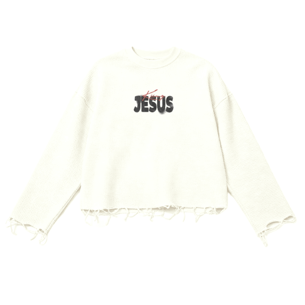 King Jesus Waffle Knit