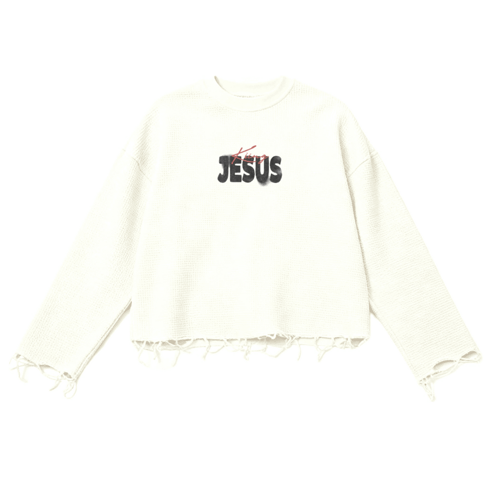 King Jesus Waffle Knit