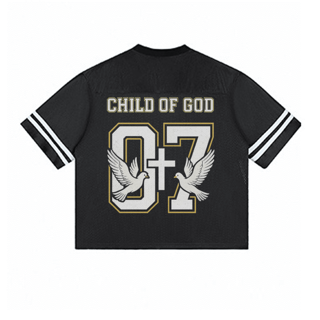 Walk By Faith Jersey - Black