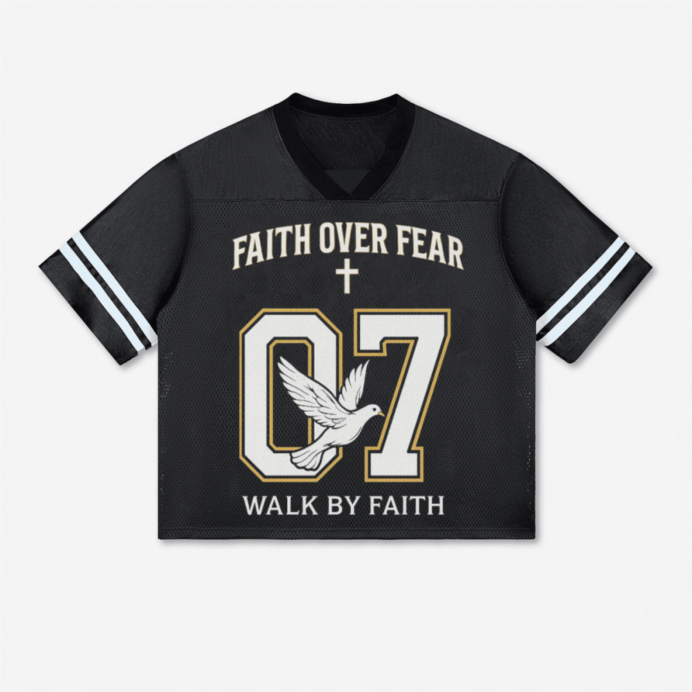 Walk By Faith Jersey - Black
