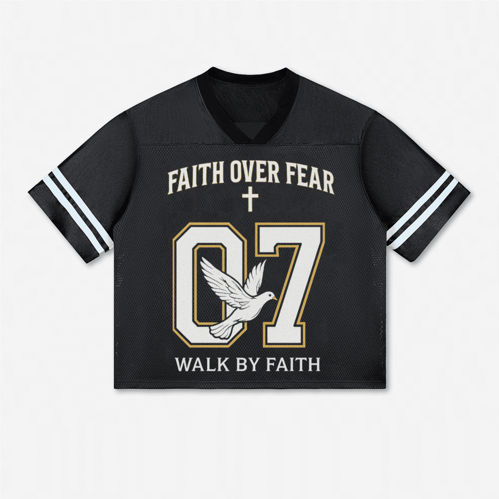 Walk By Faith Jersey - Black