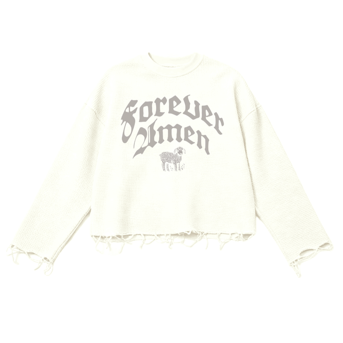 Forever Loved Waffle Knit