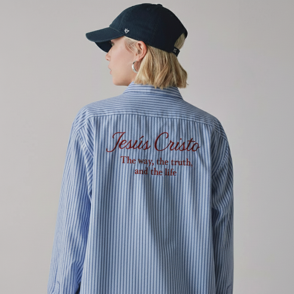 Jesús Cristo Oversized Shirt