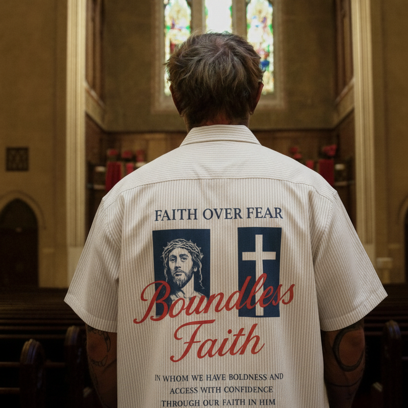 Boundless Faith Oversized Shirt