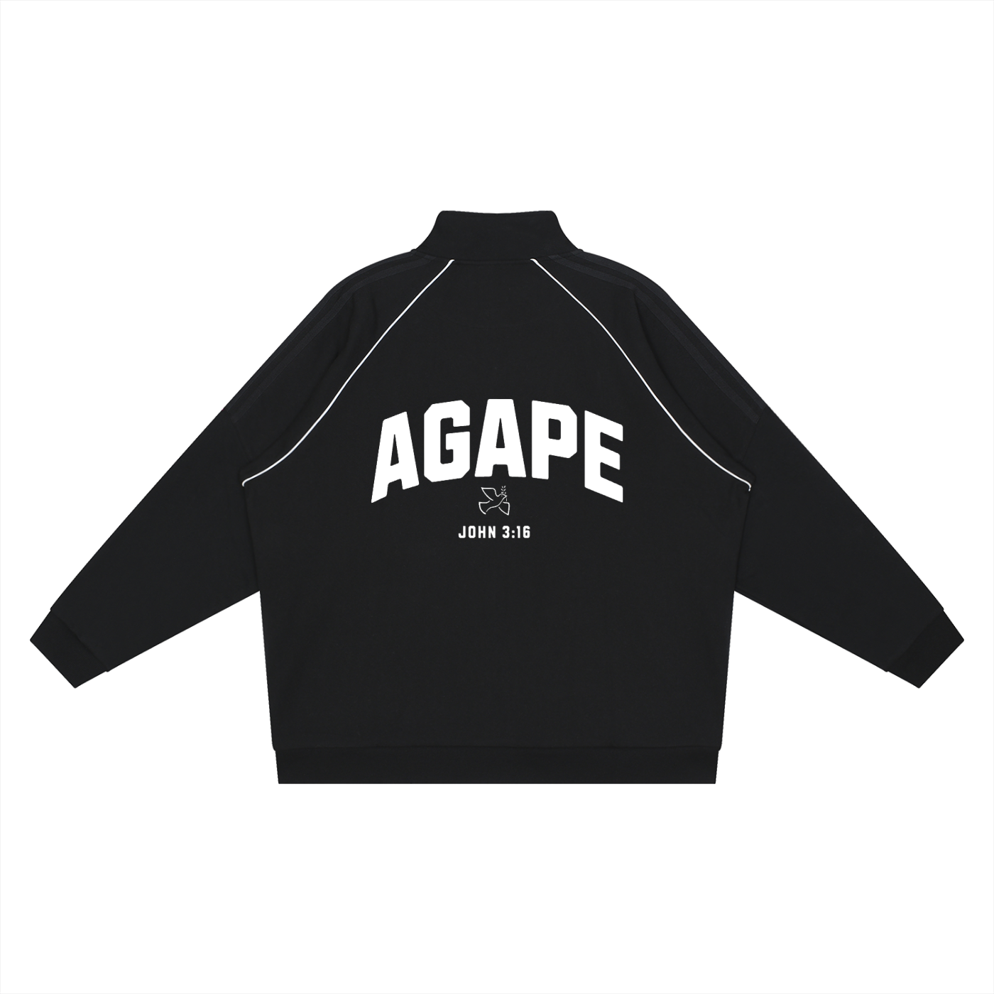 Agape Reflective Zip-Up
