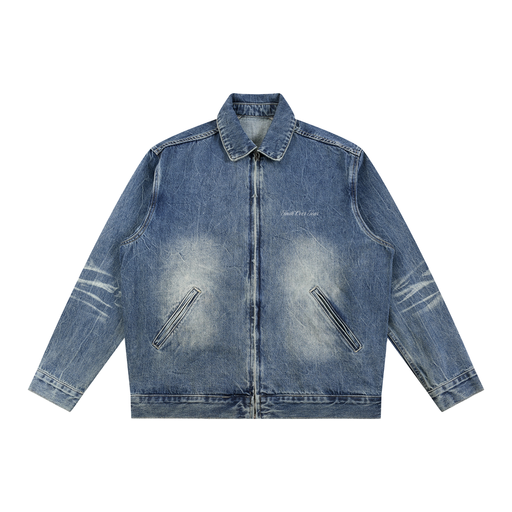 Jesus Saves Denim Jacket
