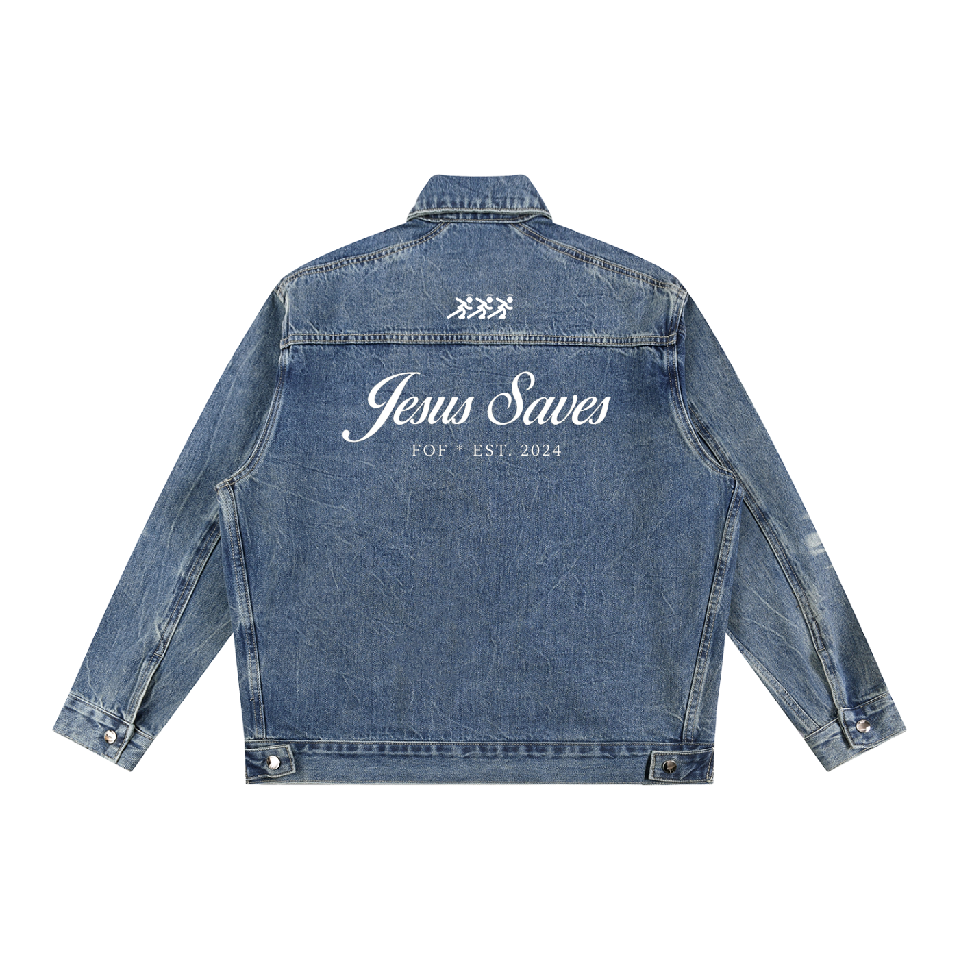 Jesus Saves Denim Jacket