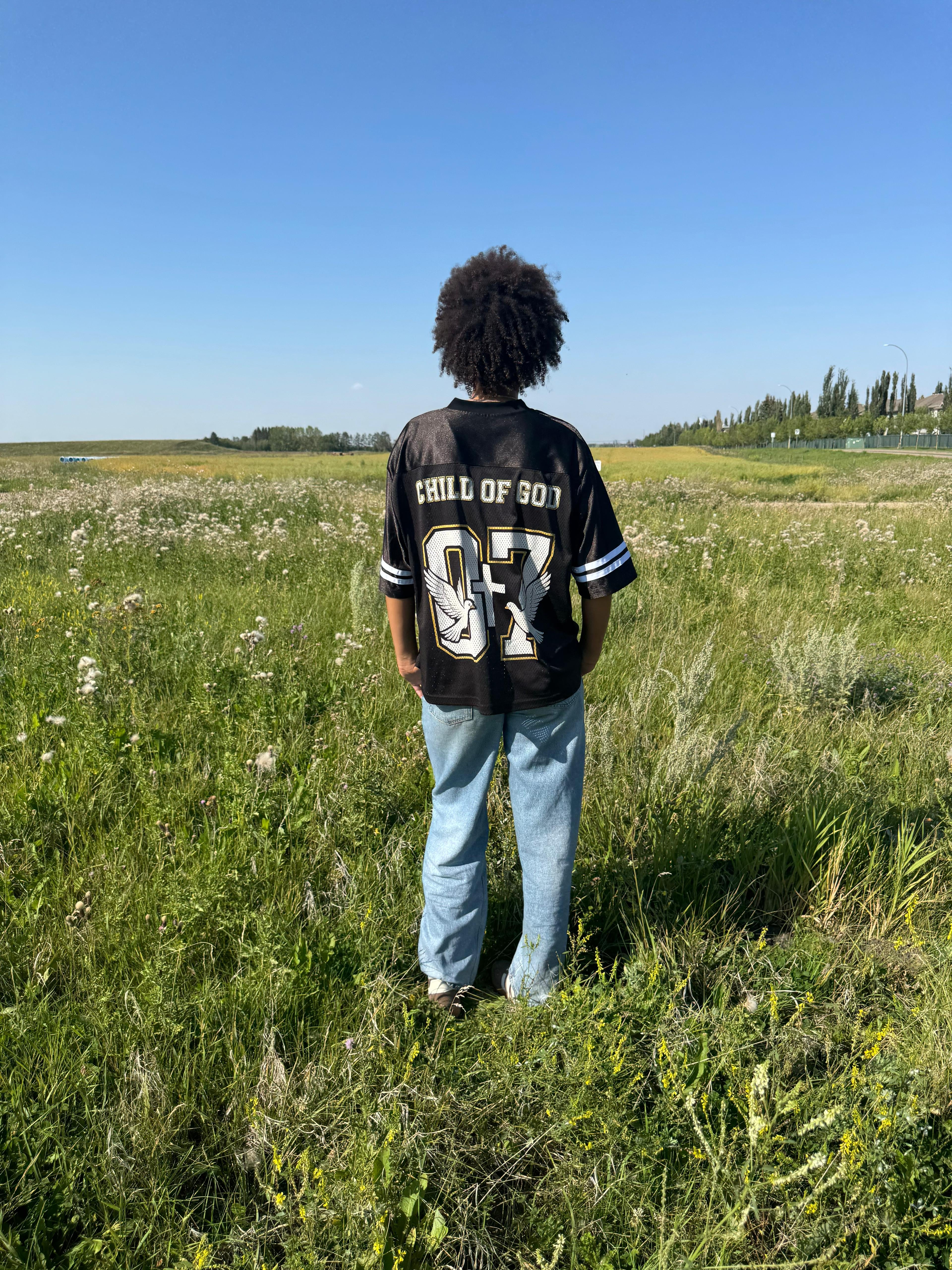 Walk By Faith Jersey - Black