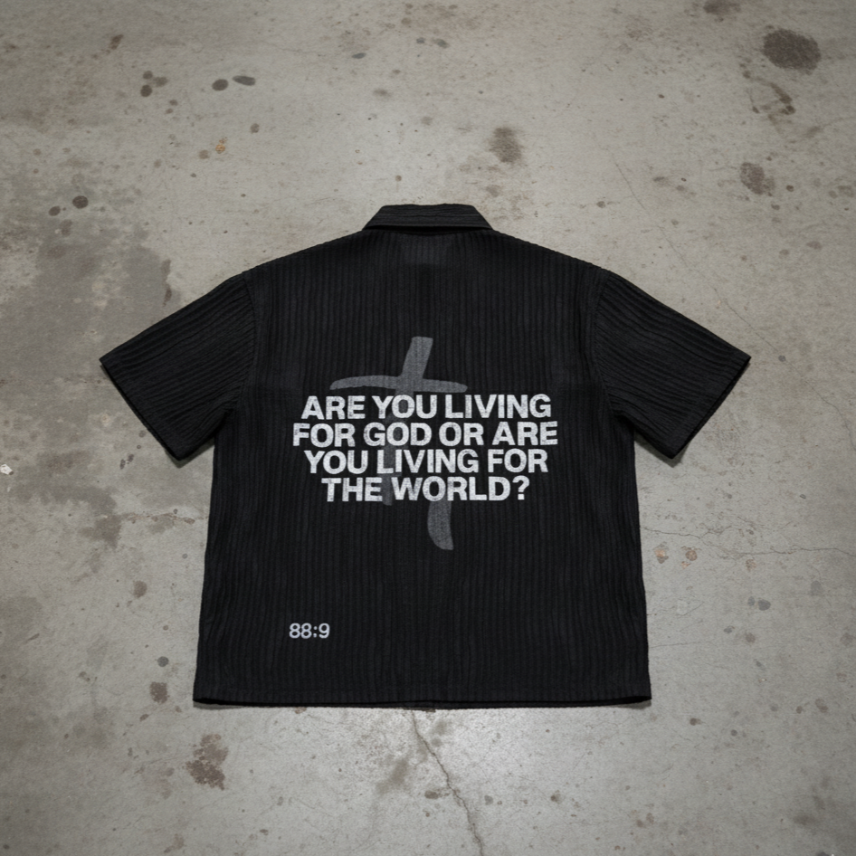 Living for God Jacquard Shirt